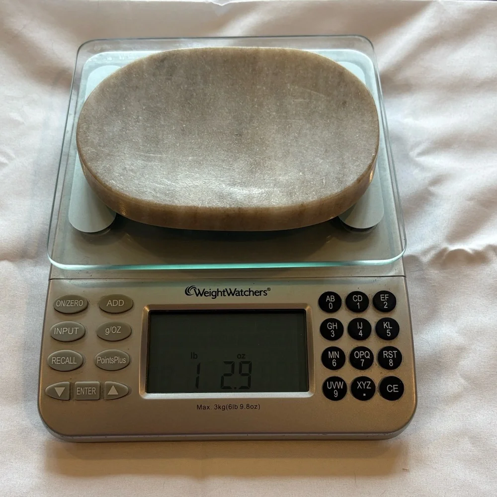 Archipelago Boxed Soap Dish - Marble Soap Dish - Natural Beige